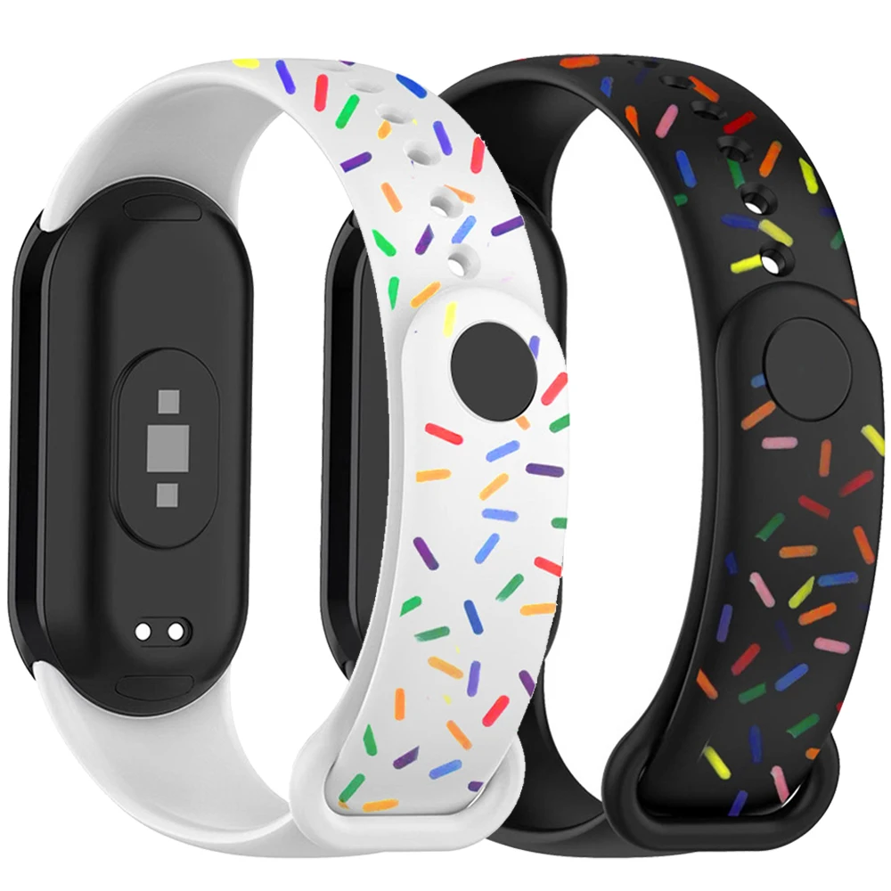 100% Original Strap for Xiaomi Mi Band 8 Official Wristband Accessories  Band8 Replacement Belt Bracelet Not Watch