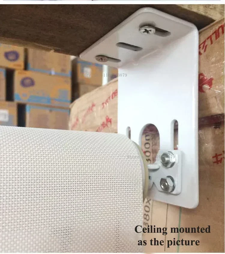 For Aqara diameter 35mm Electric Rolling Shutter bracket Accessories Head Bracket+Tail Bracket+idler for Dooya 50mm Grooved Tube