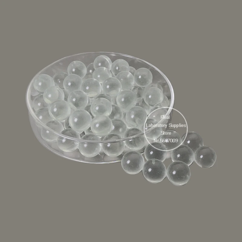 500gbagTransparent2mmTo25mmSolidGlassBeadsforLaboratoryInk