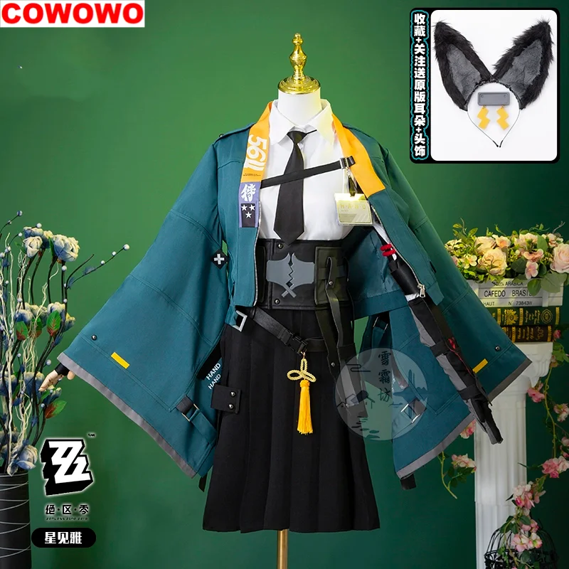 

Zenless Zone Zero Hoshimi Miyabi Kimono Women Cosplay Costume Cos Game Anime Party Uniform Hallowen Play Role Clothes Clothing
