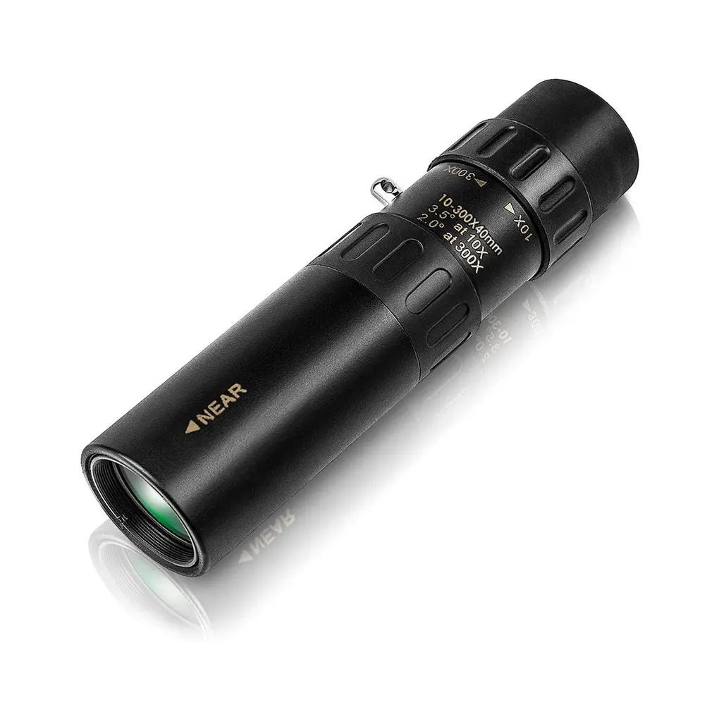 

Monocular Portable 10X-300X Zoomable Moistureproof Hunting Camping Hiking Replacing Mini Telescope with Lanyard