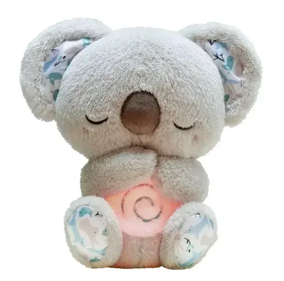 Breathing Otter Sleep and Playmate Otter Musical Stuffed Baby Plush Toy with Light Sound Newborn Sensory Comfortable Baby Gifts 2