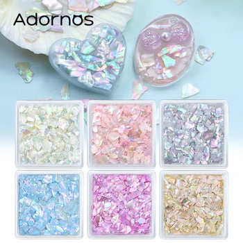 Aurora Seashell Resin Flakes 1