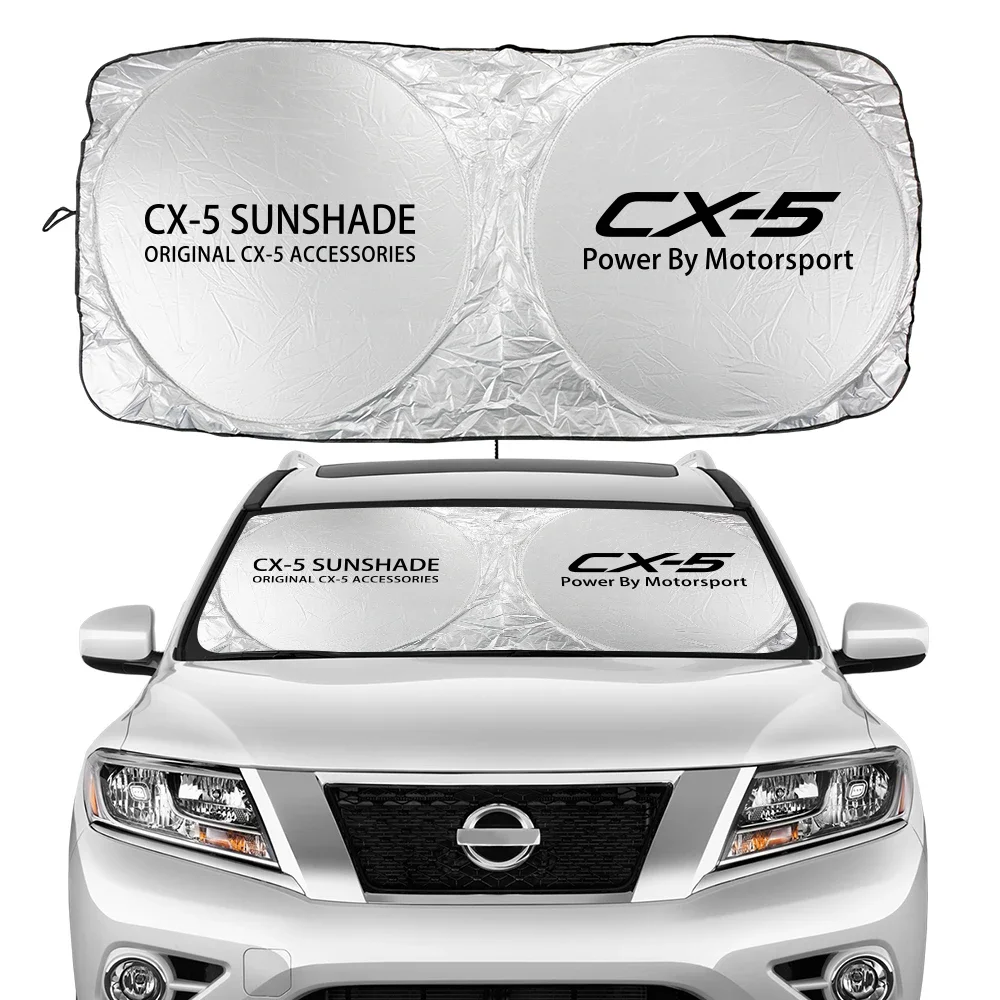 Car Sunshade Front Windshield UV Protection Cover for Mazda CX5 CX-5 KE KF AWD Skyactiv CX 5