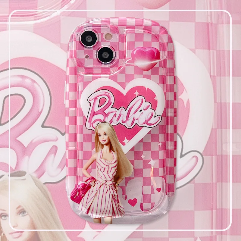 Cartoon Barbie Princess Iphone13Promax Protective Case Y2K Girls