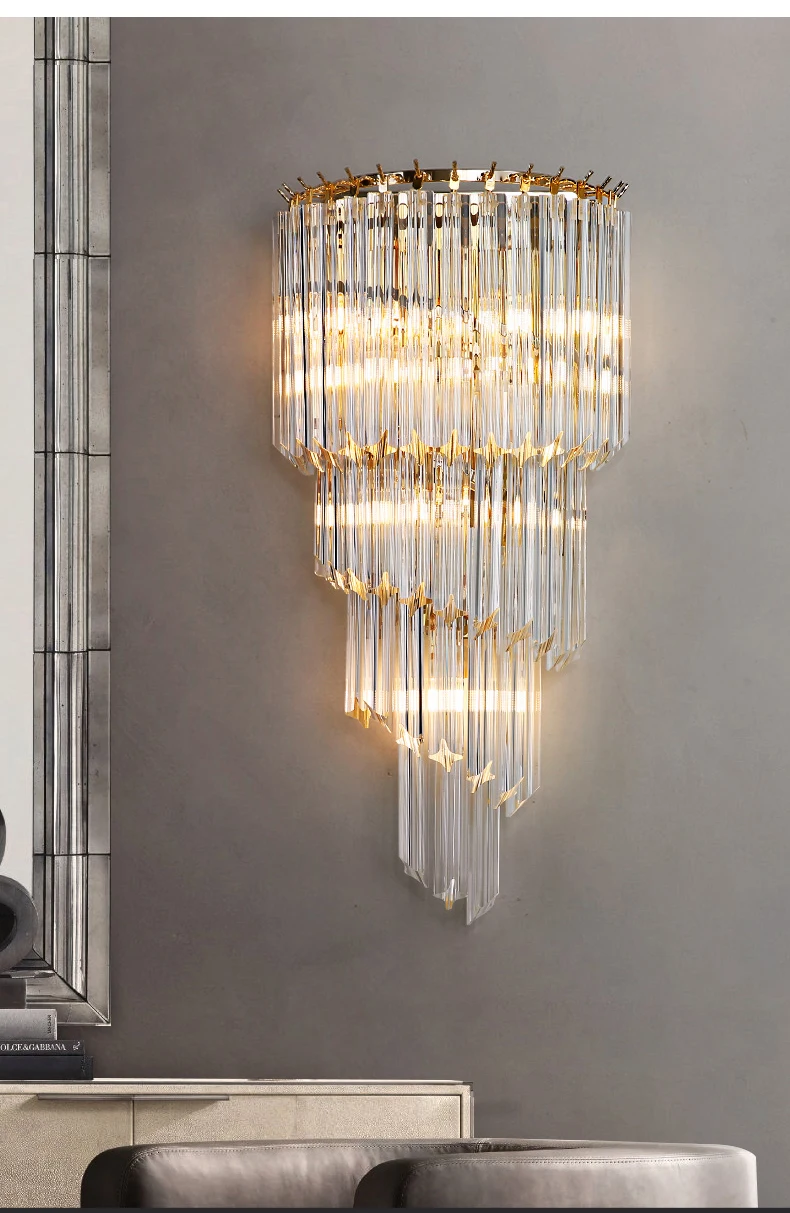 Alana Crystal Wall Lamp – NYRALONDON