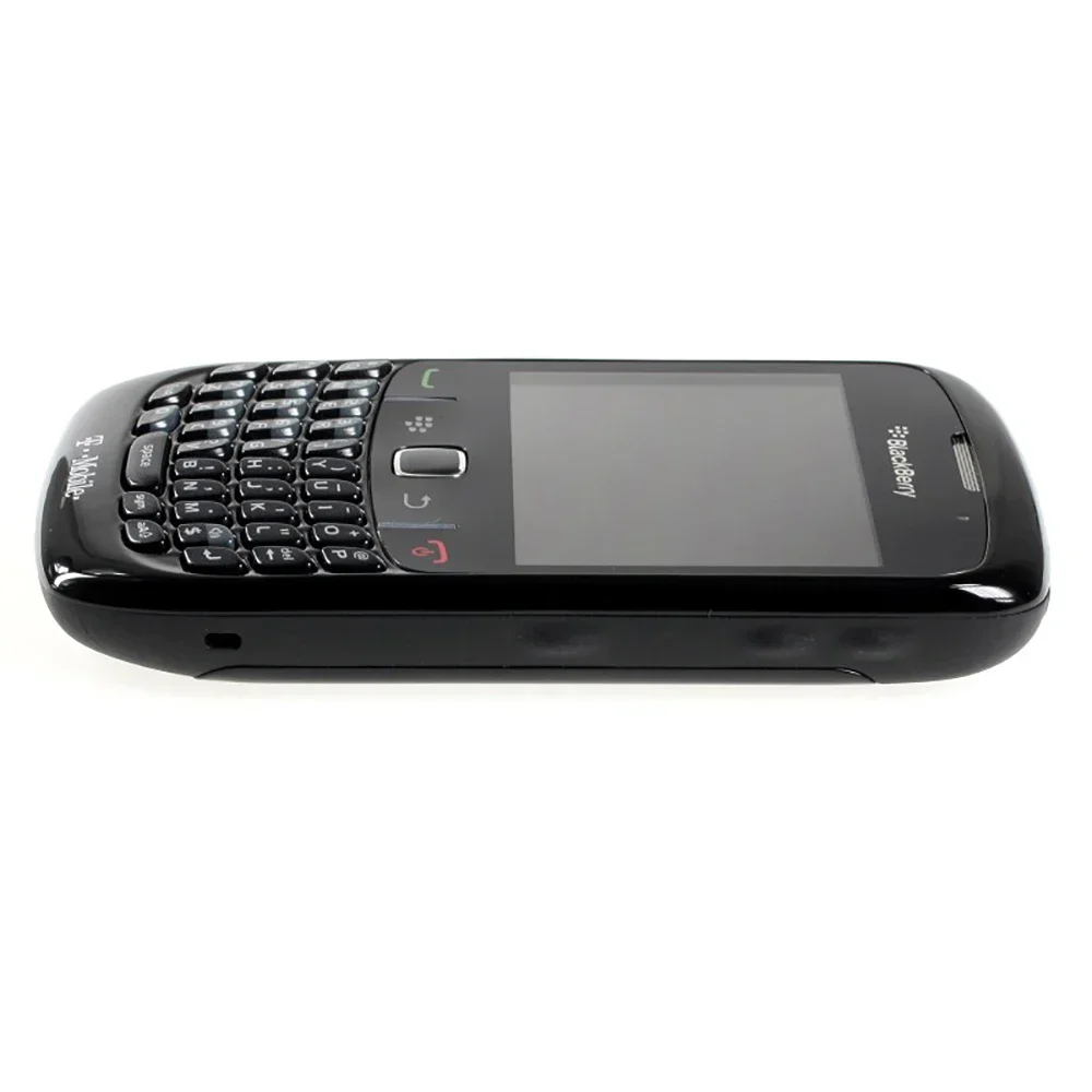 Original Blackberry Curve 8520 2G Mobile Phone 2.46'' 2.0MP QWERTY Keyboard WiFi Bluetooth 512MHz BlackBerry-OS SmartPhone 4