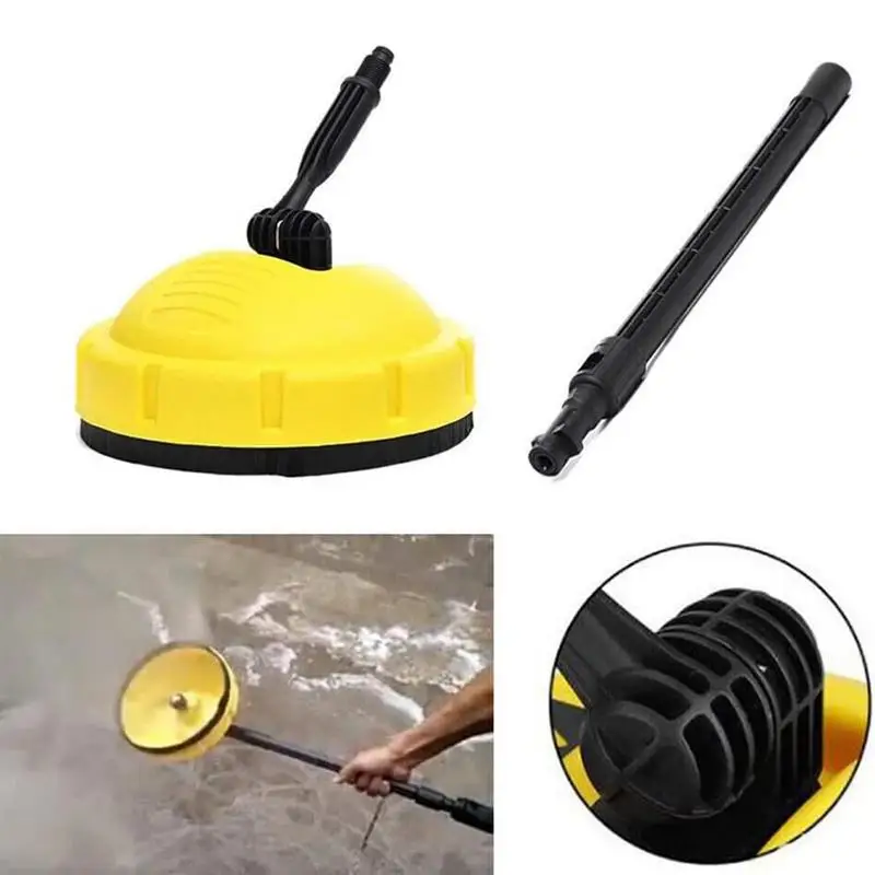 

Long Handle Rotating Floor Scrubbing Brush Surface Brush Cleaner Multifunction Pressure Washer Cleaner Brush Home Accessories