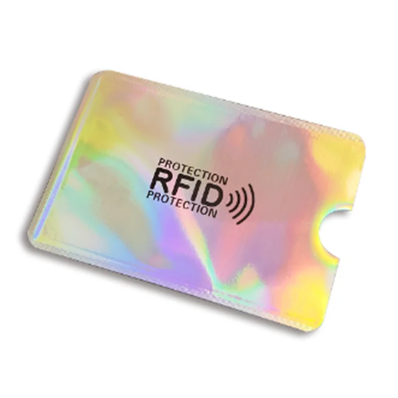 5-Piece Slim Anti-Theft RFID Blocking Card Holder Set