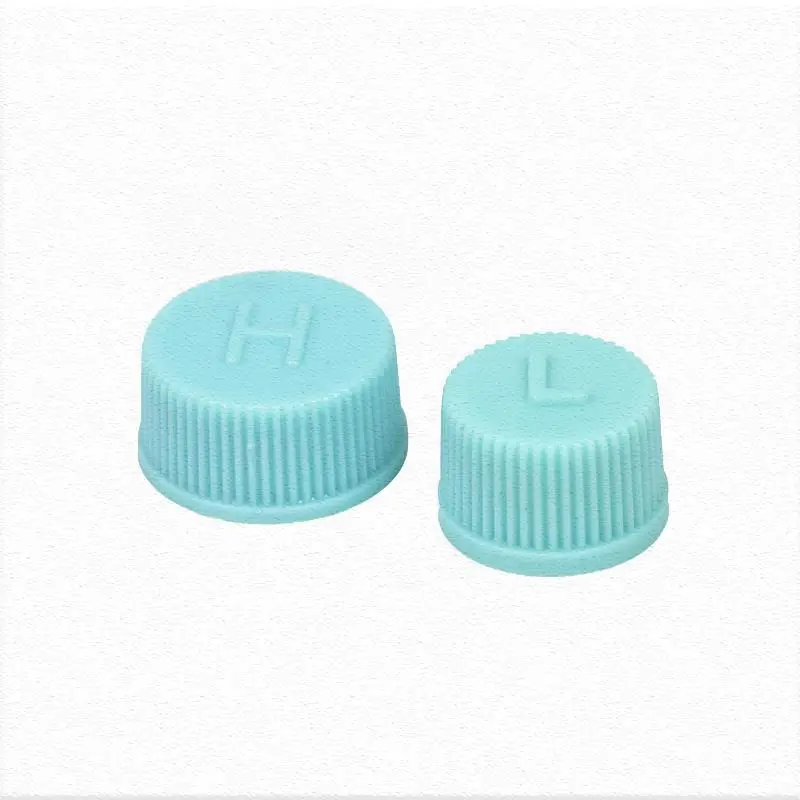 Air Conditioning Charging Port Caps 10 pairs R134a R12 Service Port Valve Dust Cap High / Low Side Air Conditioning Pipeline Replacement M9 M10