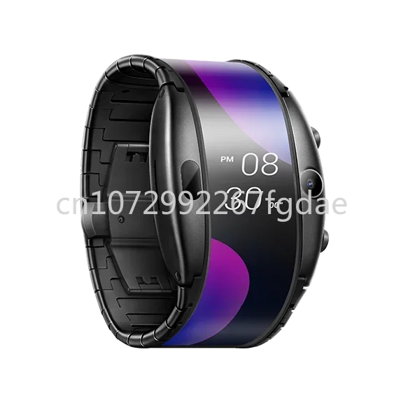 

Alpha 4.01 "foldable Flexible Display Phone with Curved Screen 8GB Smartwatch