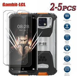Premium 9H HD Tempered Glass Screen Protector, 6.3 Screen Protection Cover Film for 5 Pieces (For Oukitel WP6)