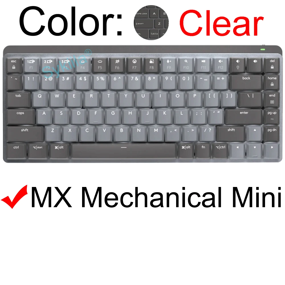 logi キーボードカバー グレー 楽天市場】【楽天ランキング1位入賞】ロジクール MX Keys mini 用