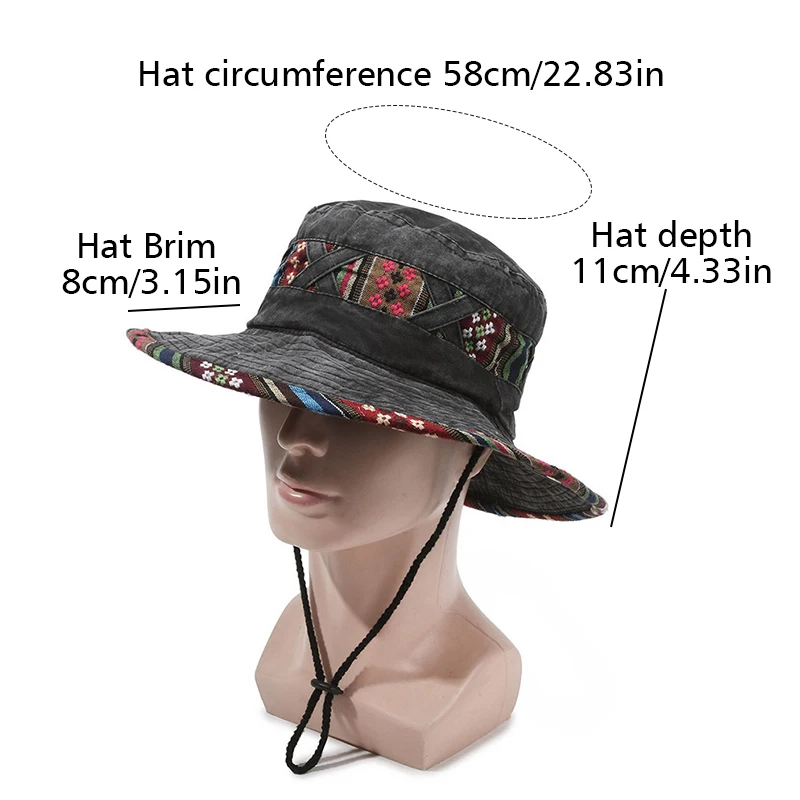 Retro Wide Brim Panama Hat 6
