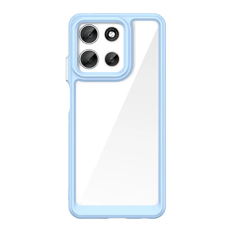 Transparent Colorful TPU Protective Case Cover
