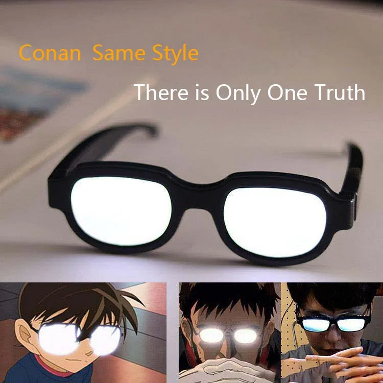 JapanAnimeLEDLightLuminousGlassesEyewearCosplayCarnavalParty