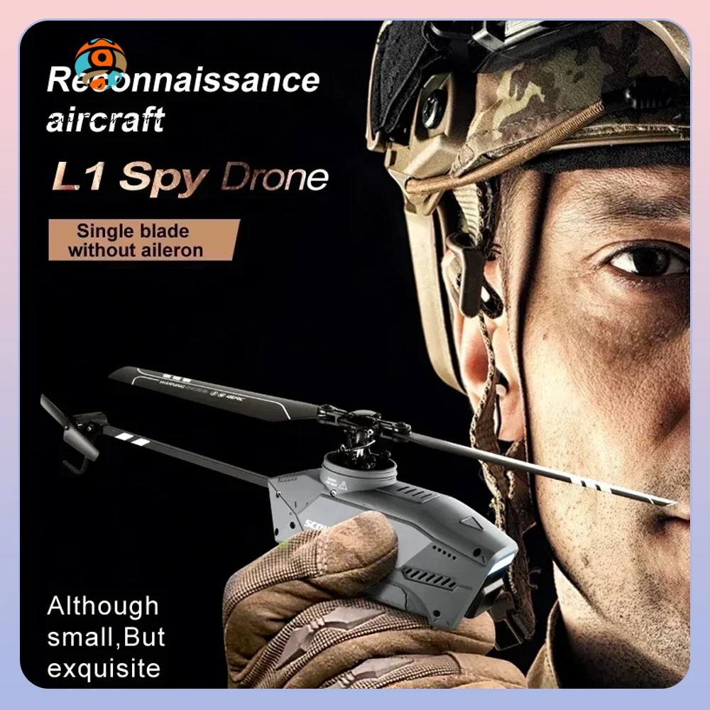 고화질 리모컨 쿼드콥터 Rc 장난감, 4d-L1 헬리콥터, 8k 듀얼 카메라, 2.4ghz, 4ch 전자 자이로스코프 비행기