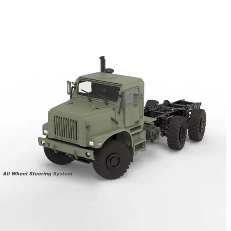 1/12 CROSS TC6 6X6 RC Military Truck Crawler Car Unpainted 6WD Remote Control Car KIT Model Building Toys for Boy TH21795-SMT2 2