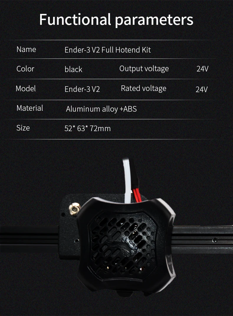 Ender5 Kit Hotend completo