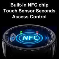 R05 NFC Smart Ring with Charging Case for Men Women,Health and Sleep Monitor,5ATM Waterproof,Multi-sport Mode For Android IOS - Image 2