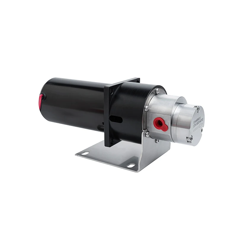 

High Temperature Brushed Motor 60W Fuel Oil Pump Gear Mini Seal Magnetic Gear Pump Food Grade Price For Liquid Filling Machine