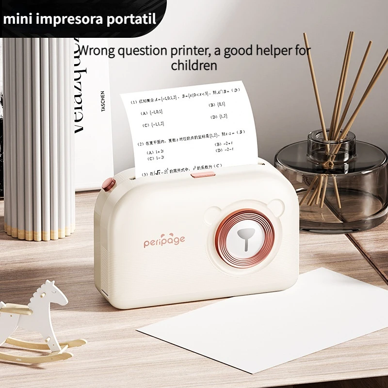 Mini Impressora Etiqueta Adesivos Impresora Impressora Etiqueta Etiqueta Foto Térmica Portátil Termica Portatil Para Celular Imprimante BT