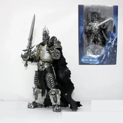 16cm World of Warcraft Game Figure Lich King Arthas Death