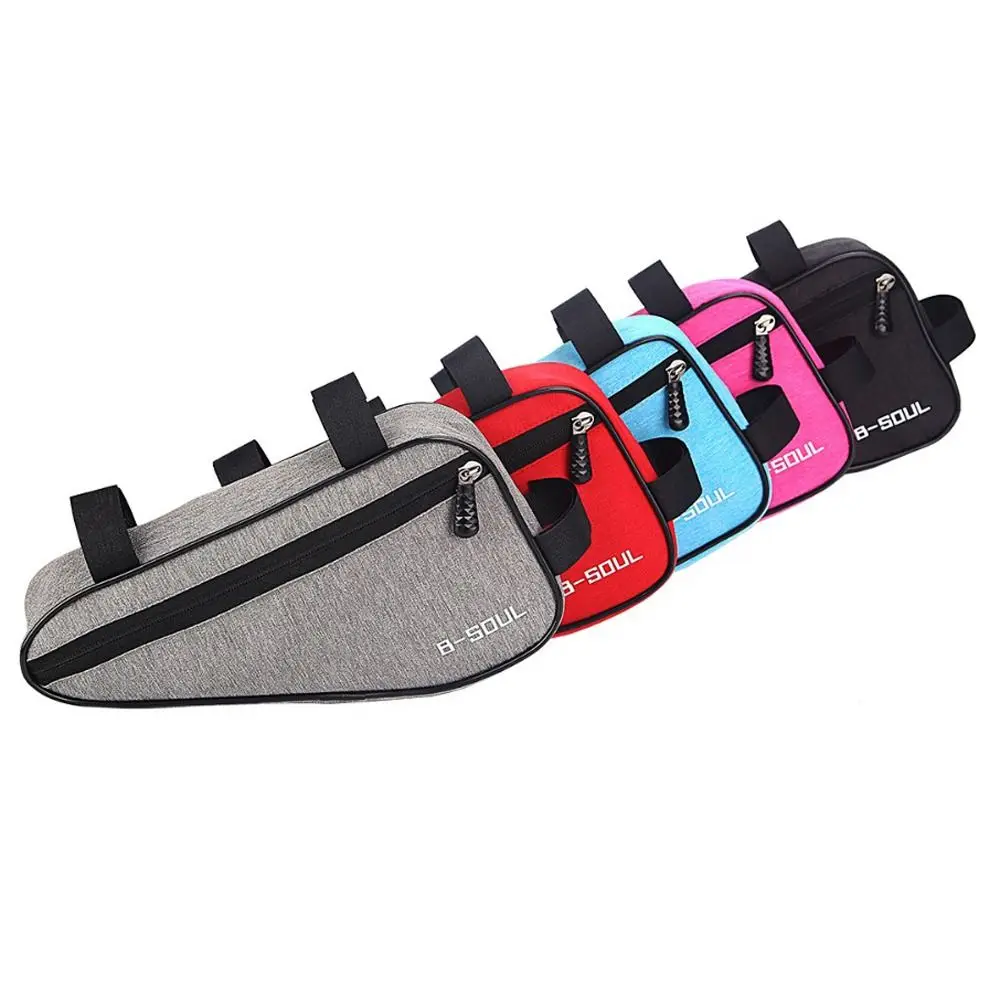 

Fixing Bicycle Accessory Large Capacity Easy Installation Mountain Bike Pouch Triangle Bike Bag Saddle Bag Front Tube Frame Bag