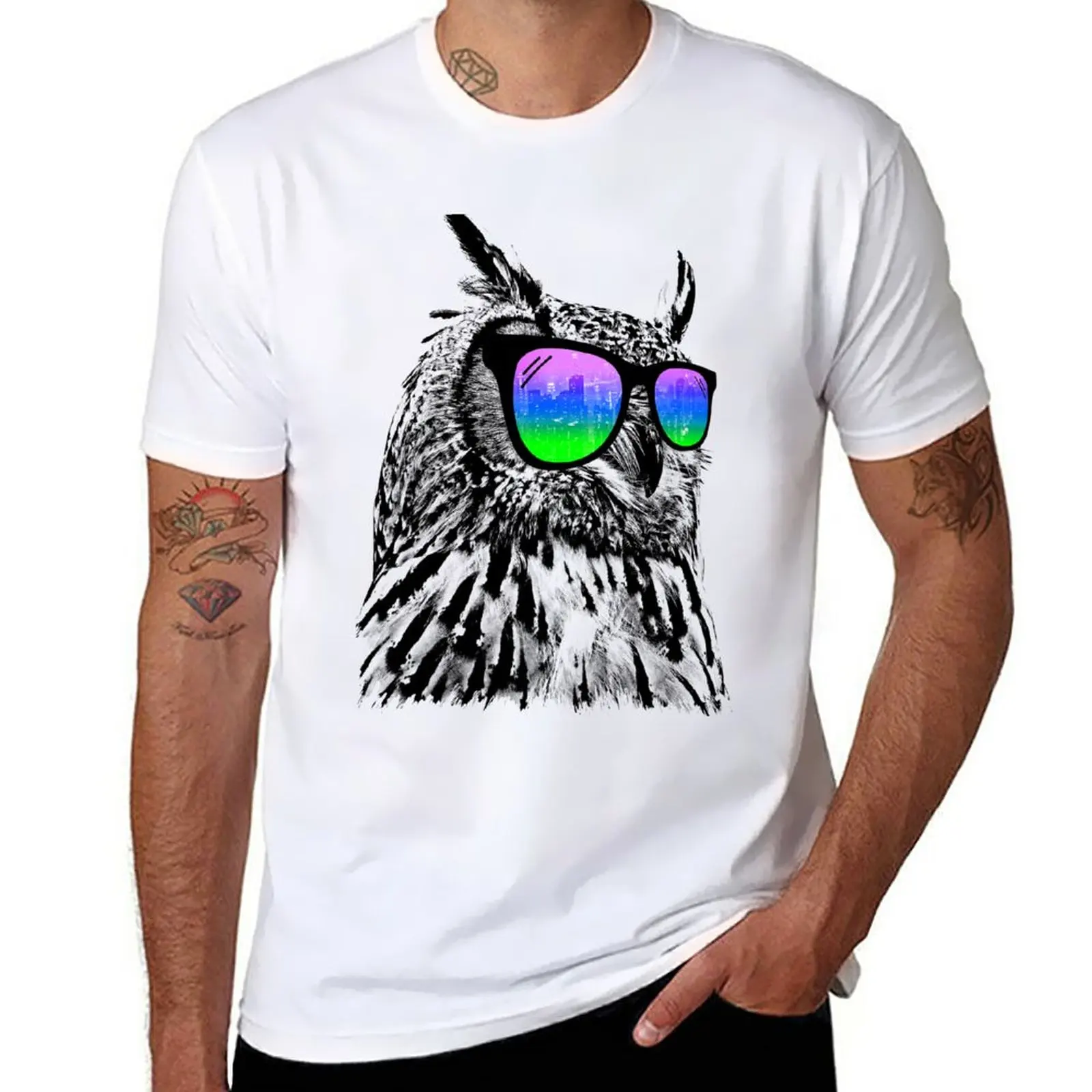 

Cool Owl T-Shirt cute clothes kawaii clothes customs mens tall t shirts