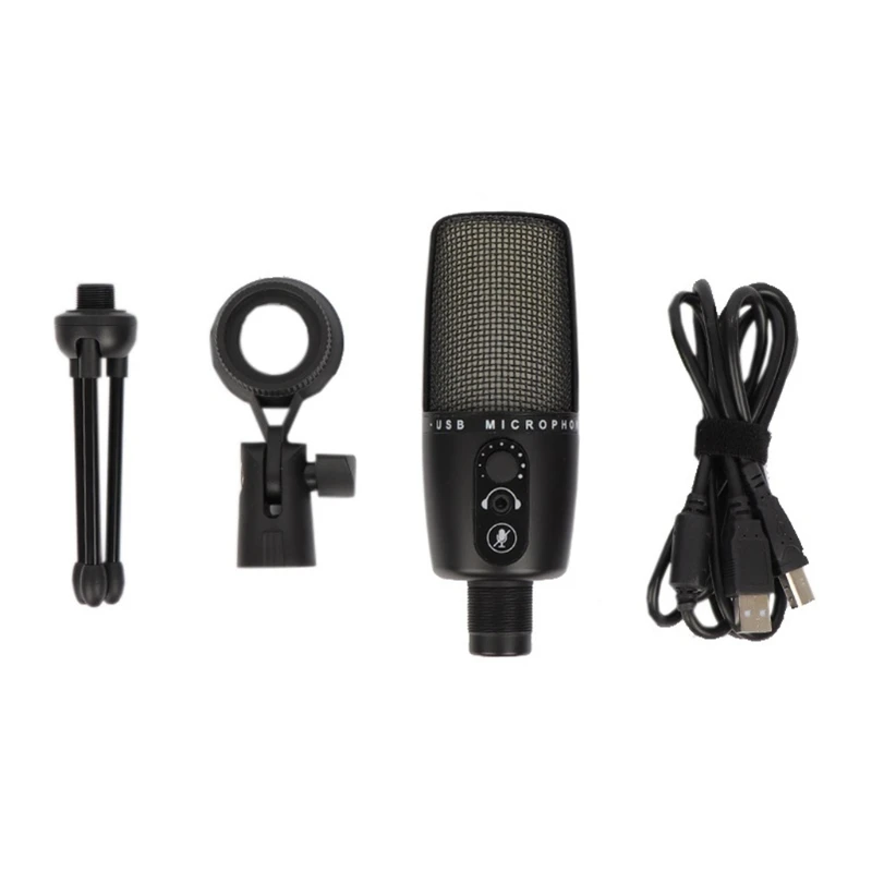 

Portable USB Computer Mic for Phone Computer Live Song Recording Game Chat
