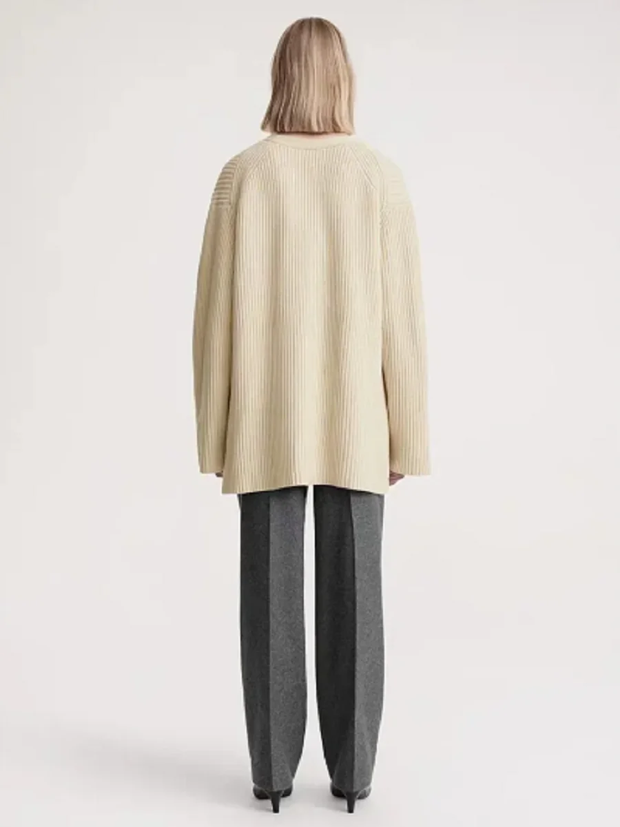 

Women Sweater Knitted Cardigan Loose Pockets Casual Coat