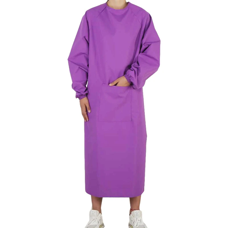 15Colors Lab Coats Waterproof Jacket Longsleeve Grease Proofing Scrub Uniform Woman Man medical lab coat