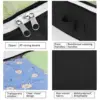 3 Pack Under Bed Storage Container Organizer Large Capacity Under Bed Clothes Storage Box Foldable Storage Bag with Clear Window 3