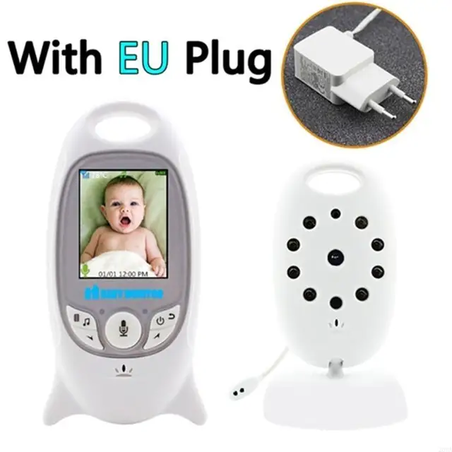 VB601 Wireless Digital Baby Monitor for Bebe Caregiver Night for Vision Camera 5Inch LCD Color Screen Baby Care Device 203A 3
