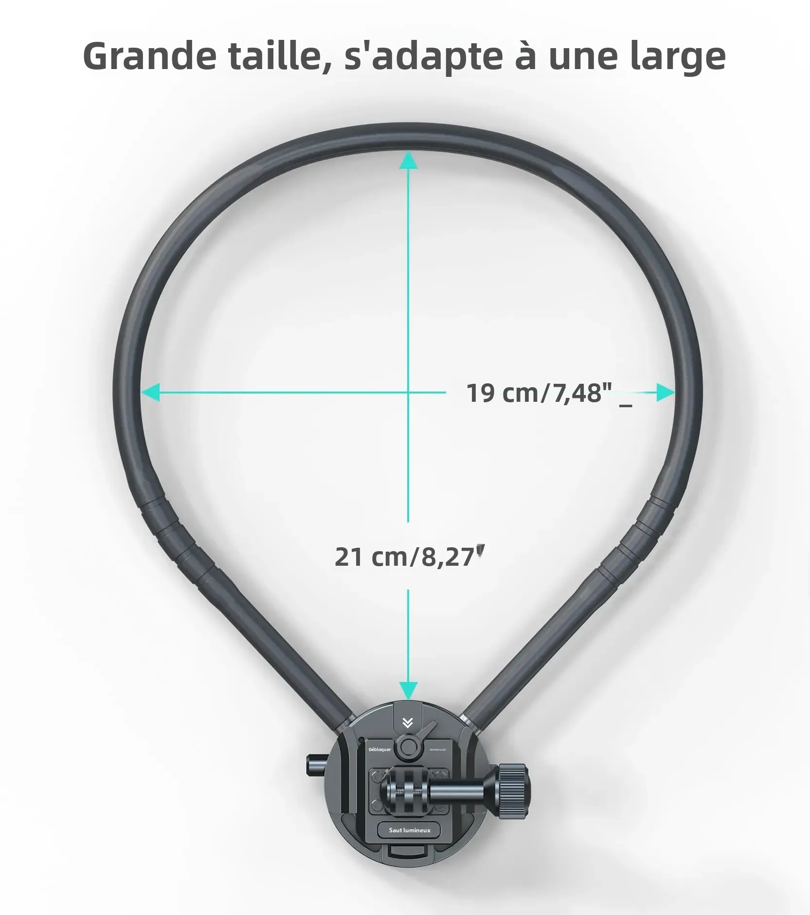 Support Poitrine Caméra Action Gopro DJI Insta360 Stabilisé Confortable