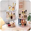 Transparent makeup rotating storage organizer Acrylic makeup organizer 2