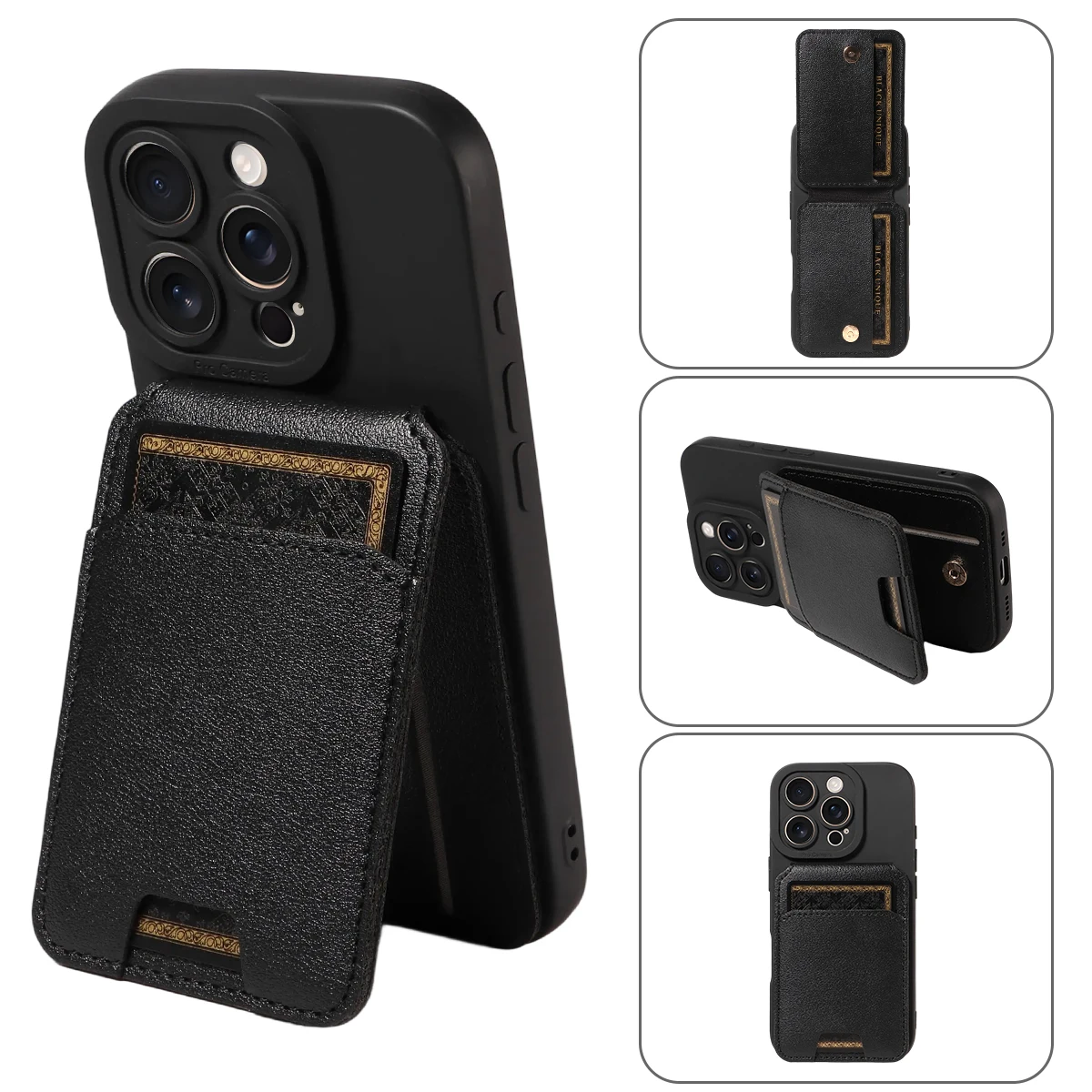 TPU-Leder-Brieftaschenhülle für Samsung Galaxy S22 S23 S24 S25 Ultra A13 A32, vollständige Kameraabdeckung, kratzfeste und stoßfeste Handyhülle – Detail 19