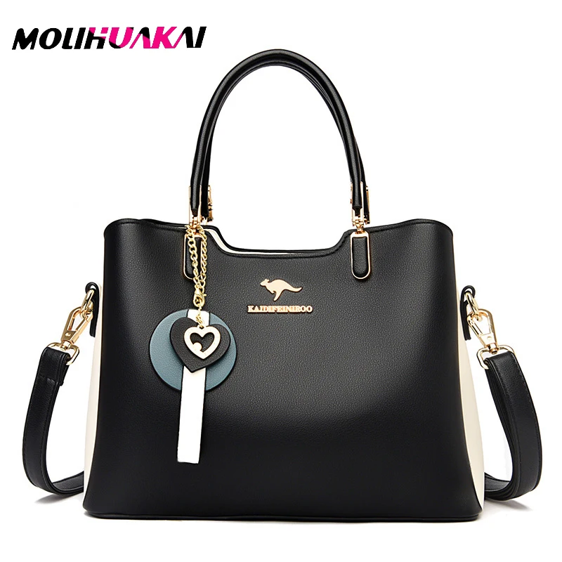 

Summer Bags 2021 Top Handbags Luxury Handbags Female Bags Designer Shoulder Bags High Quality Fashion Stitching Messenger Bag
