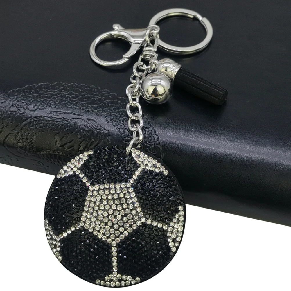 

Sports Pendant Baseball Wood Chip Key Chain Party Gift Utility Keychain Valentines Presents Bag Keyrings Alloy
