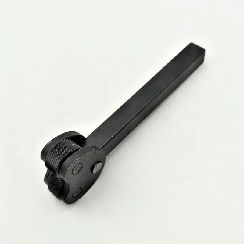 97QC Double End Straight Linear Knurling Tool Knurling Tool for Mini Lathe Black