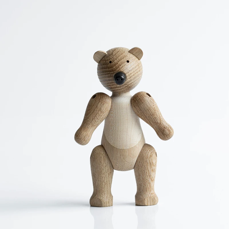 

Little Bear Wooden Decoration Toy Decoration