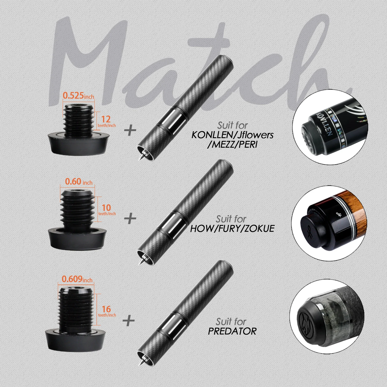 MEZZ PRO EXTENSION カーボンファイバー Extension - 8.28 inch – Mezz USA