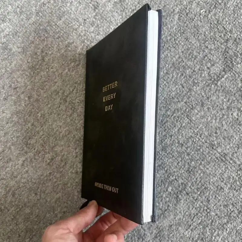 Better Every Day Journal: 383-Page Portable Notebook for Daily Note Taking and Journaling
