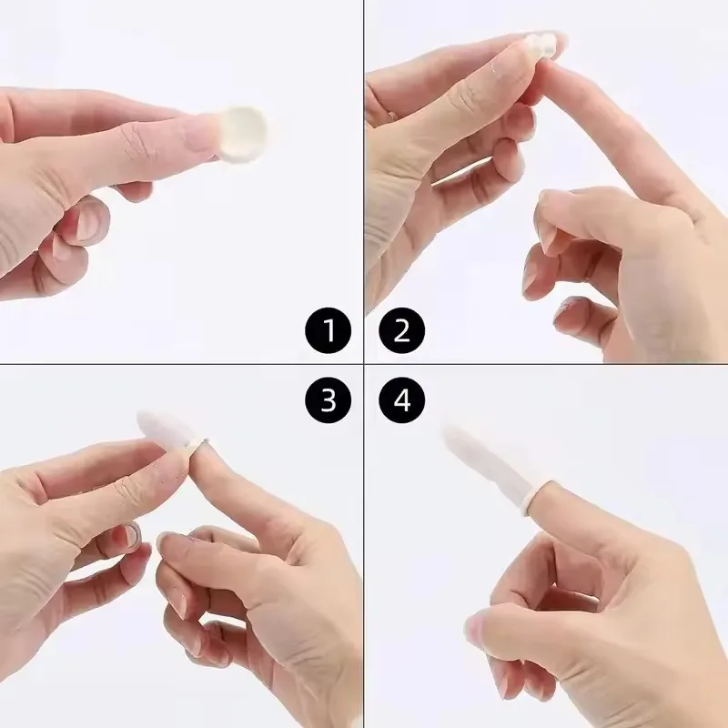 100PCS Disposable Finger Cover Non-slip Anti-static Finger Cot Multi-purpose Fingertips Watch Repair Tool Cleaning Tools