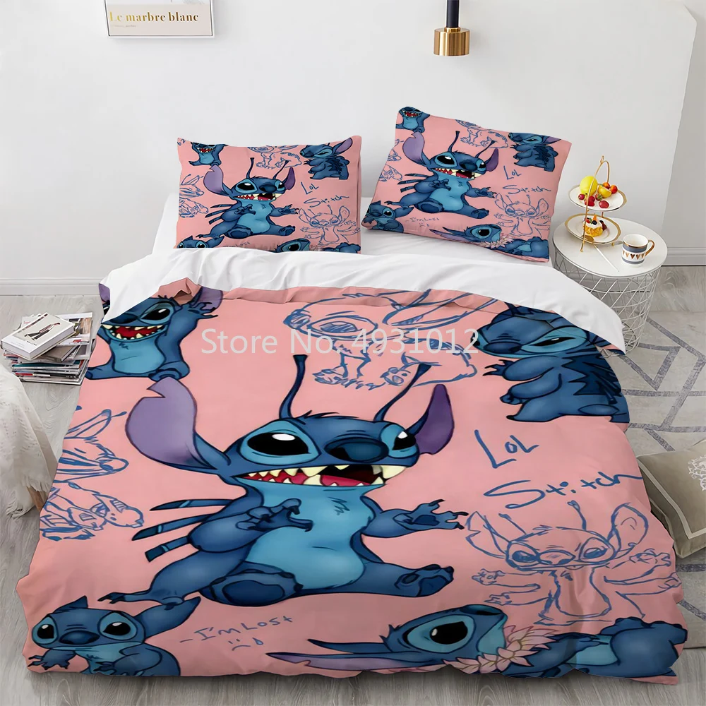 Set di biancheria da letto nautico per letto matrimoniale, con ancora, per bambini, motivo: pesce e creatura costiera blu oceano a tema schizzo tropicale hawaii, decorazione per camera da letto