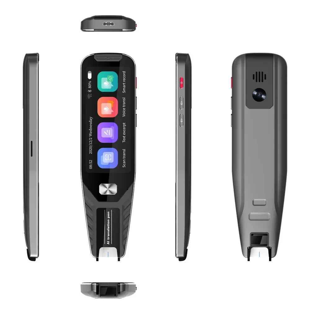 Protable Smart Voice Translator Pen E-Dictionary Instant Real-time Translate Voice Recorder Text Intelligent Translation Device