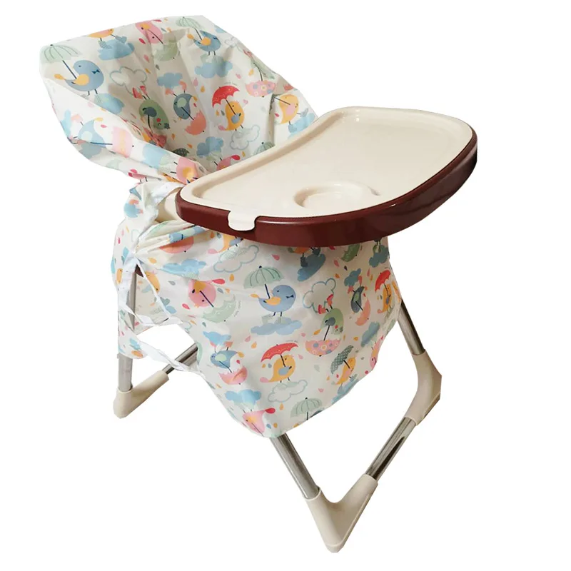 Baby dining chair children dining chair waterproof antifouling cover overall protective chair cover 5