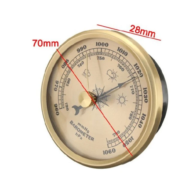 Compteur de Pression Atmosphérique Baromètre de Pêche, Station Météo  Intérieure et Extérieure pour Usage Domestique - AliExpress