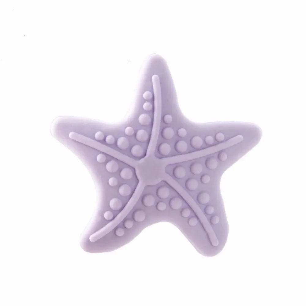 1PC Luminous Sea Star Wall Protectors Self Adhesive Rubber Stop Door Handle Bumper Guard Stopper Cabinet Catches Door Stopper