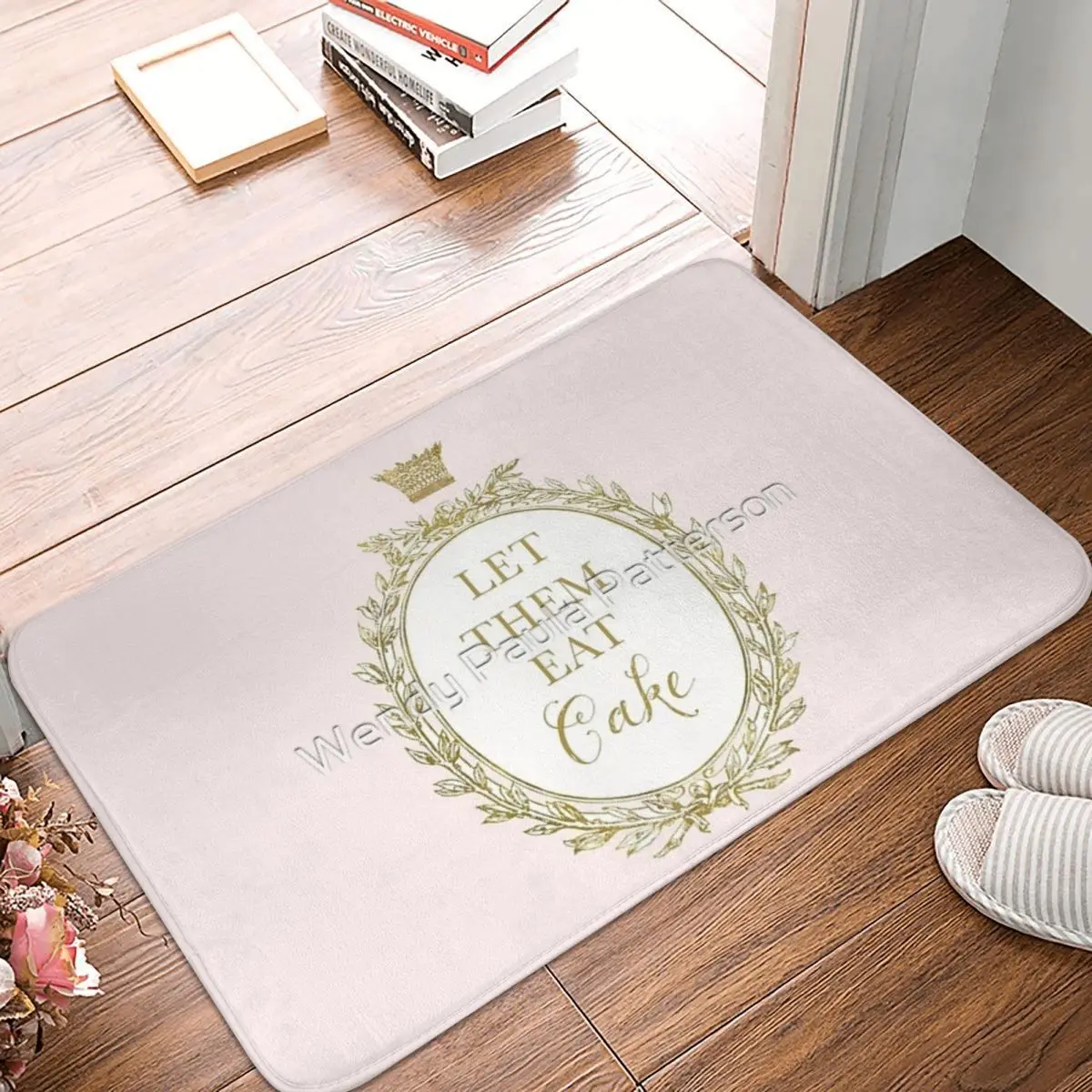 

Let Them Eat Cake 40x60cm Carpet Polyester Floor Mats Mats Personalized Doorway Carpets